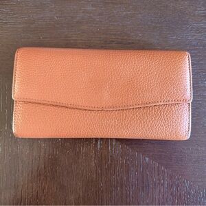 Cuyana Brown Leather Wallet